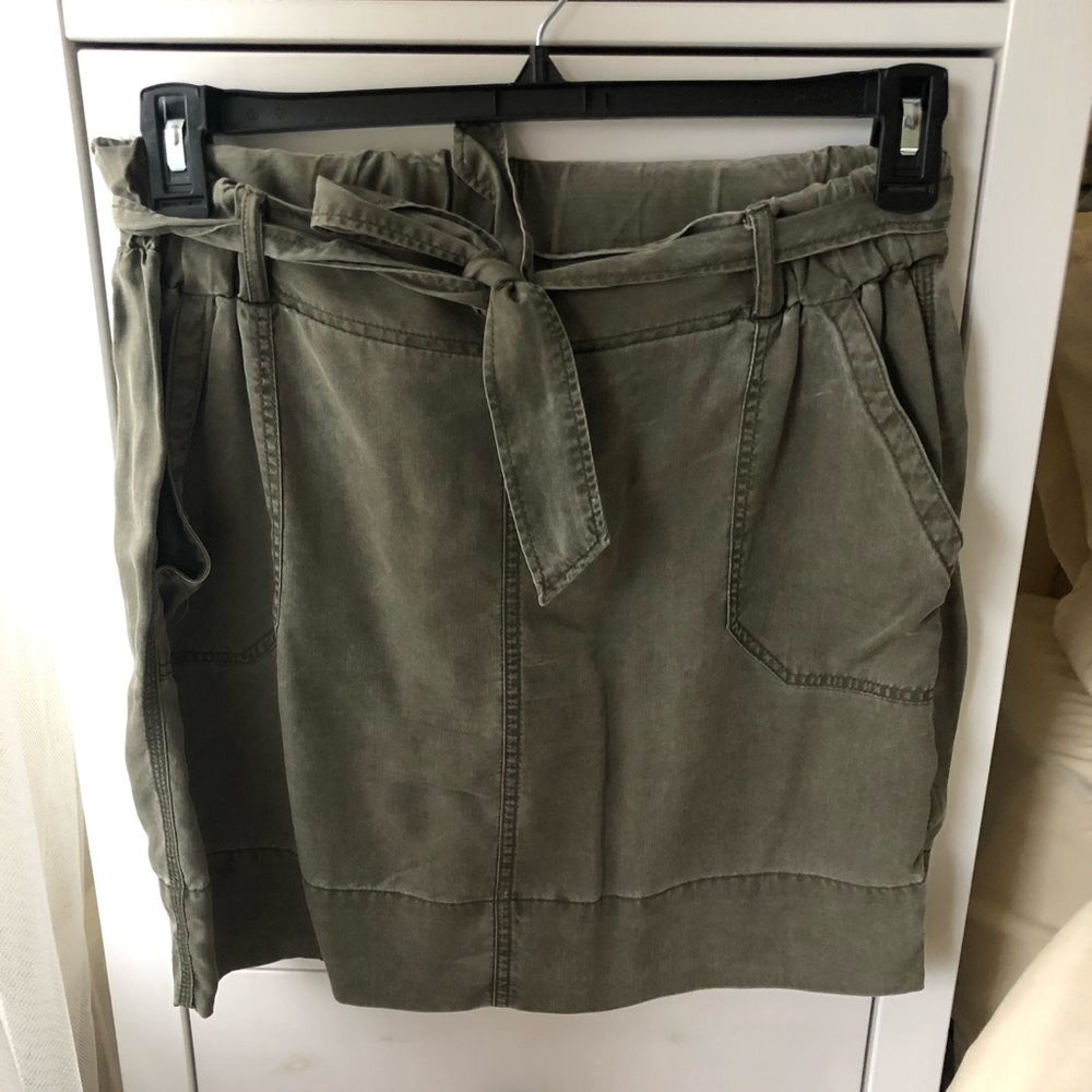 Paperbag Tie Skirt